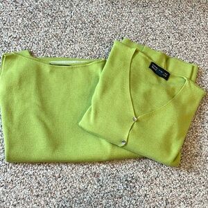 Linda Allard Ellen Tracy Sweater Set